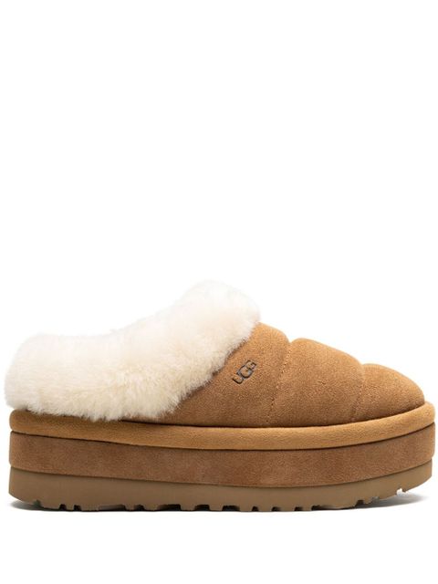 UGG Tazzlita shearling-lined slippers - Brown - zdjęcie produktu nr 1