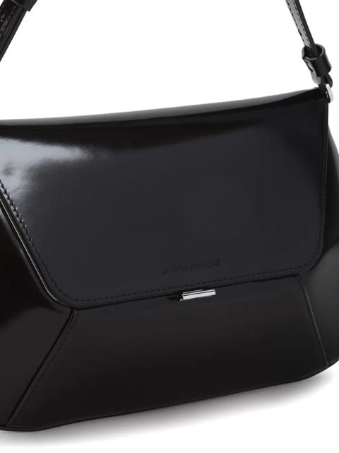 Amina Muaddi Ami shoulder bag - Black