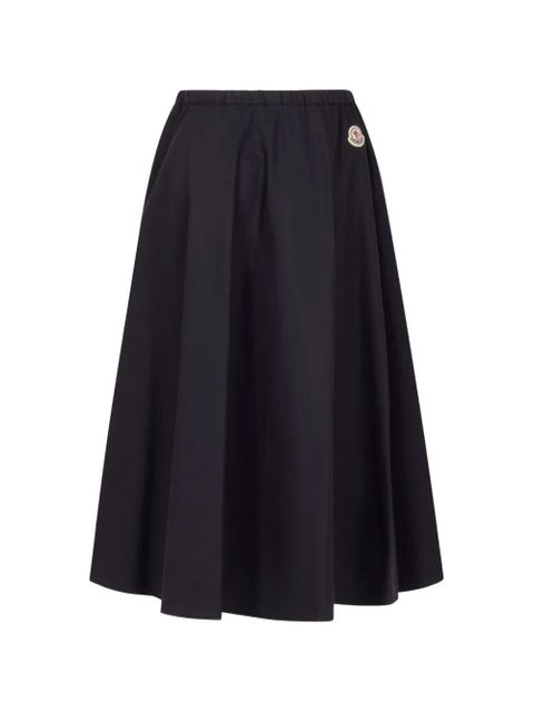 Moncler zip-pocket midi skirt - Blue - zdjęcie produktu nr 2