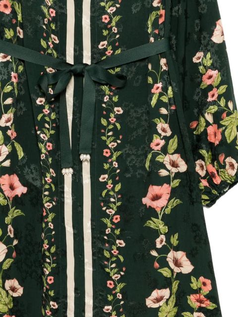 Agua By Agua Bendita Zircon Mosquetero dress - Green