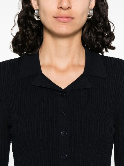 SANDRO button-up cardigan - Blue