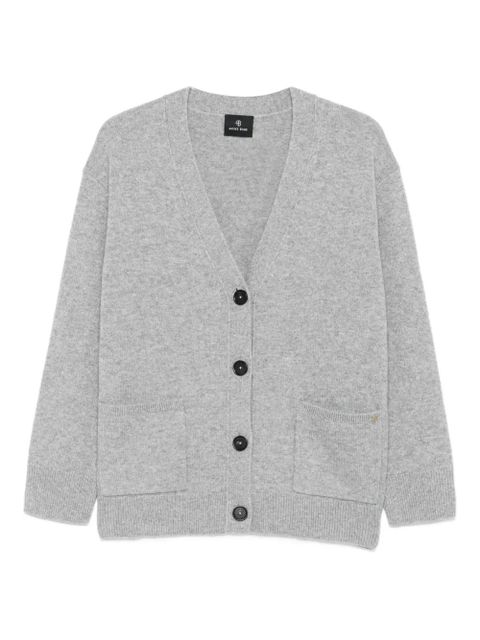 ANINE BING Jackson button-fastening cardigan - Grey - zdjęcie produktu nr 1