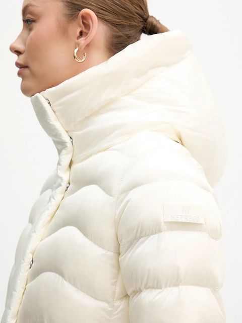 Hetrego kurtka puchowa EMU kolor beżowy zimowa 8P603