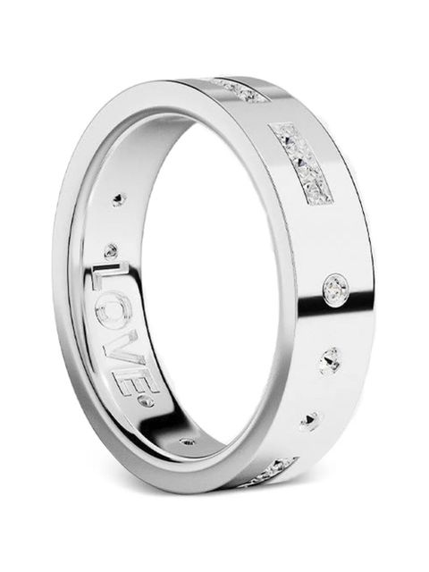 APM Monaco Love Morse Code ring - Silver - zdjęcie produktu nr 1