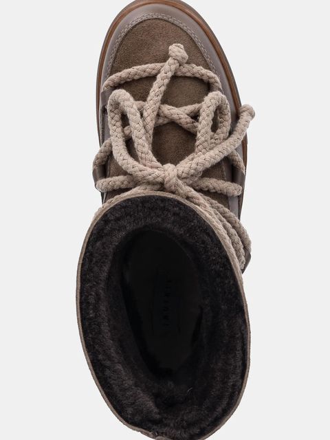 Inuikii śniegowce skórzane CLASSIC HIGH kolor brązowy 3001.002.0032