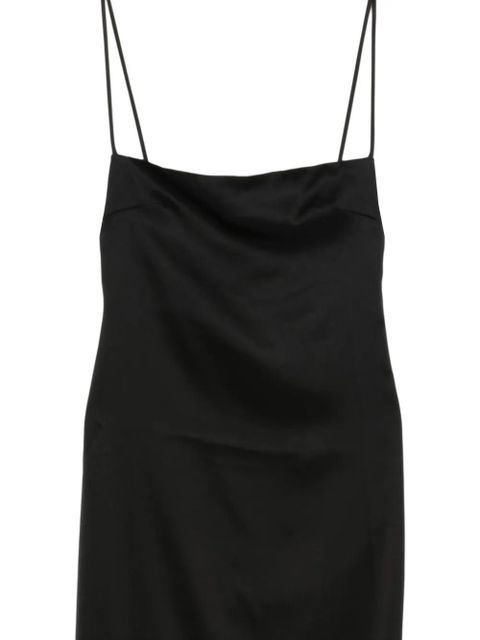 Paris Georgia Phoebe slip midi dress - Black