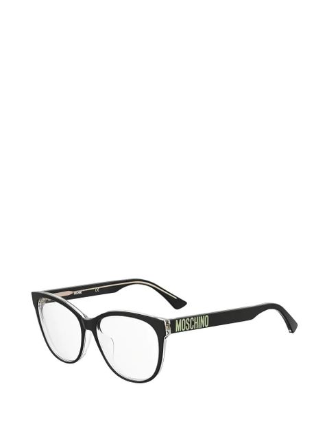 Moschino square full-rim glasses - Black - zdjęcie produktu nr 2