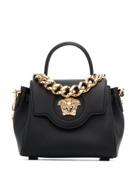 Versace small La Medusa top-handle bag - Black - zdjęcie produktu nr 1