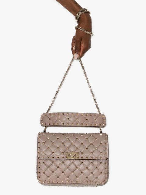 Valentino Garavani medium Rockstud Spike shoulder bag - Pink