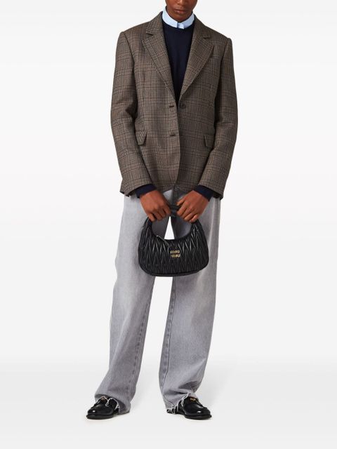 Miu Miu mid-rise straight-leg jeans - Grey - zdjęcie produktu nr 2