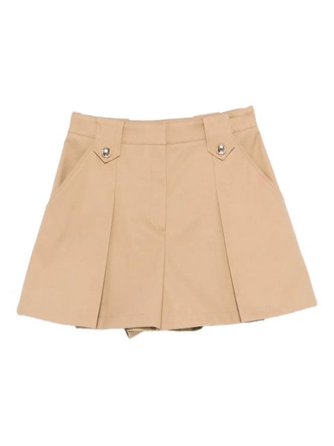 Maje pleated buttoned shorts - Neutrals - zdjęcie produktu nr 1