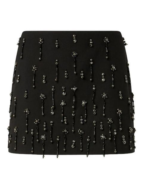 PINKO beaded-embellished mini skirt - Black - zdjęcie produktu nr 1
