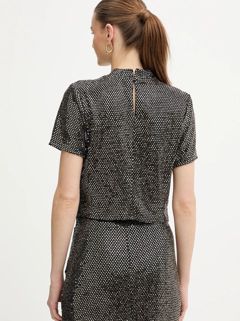 Morgan t-shirt damski kolor czarny DOLIVIA