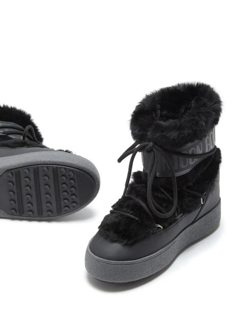Moon Boot MB Track lace-up boots - Black