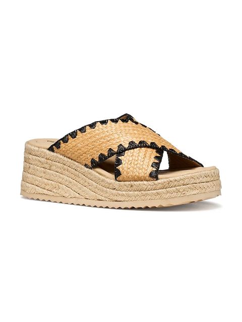Geox espadryle na koturnie damskie D ALEMERIA - zdjęcie produktu nr 1