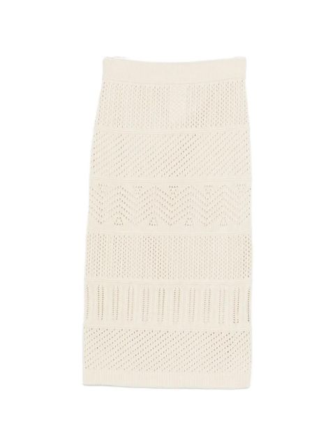 Max Mara knitted skirt - Neutrals - zdjęcie produktu nr 1