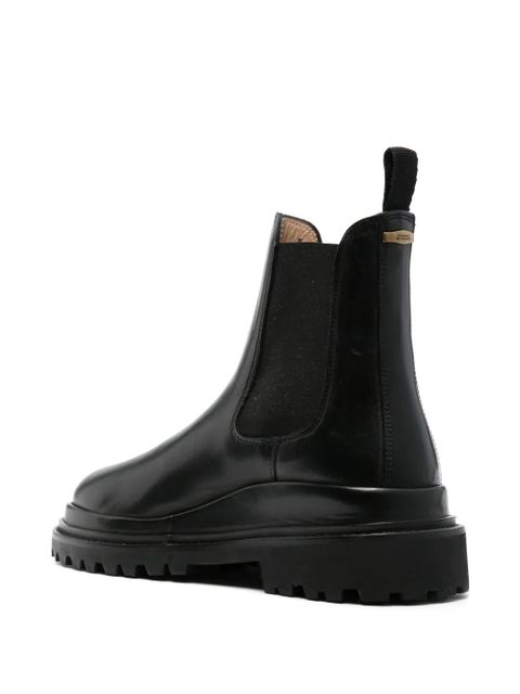 ISABEL MARANT Ceilee leather Chelsea boots - Black