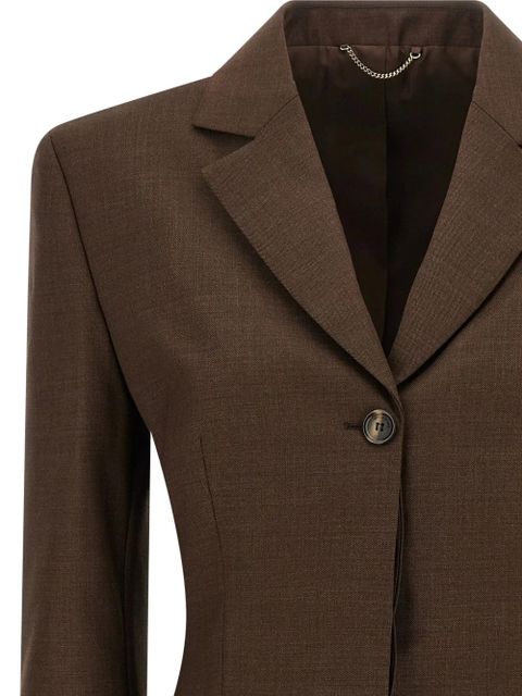 Magda Butrym single-breasted blazer - Brown