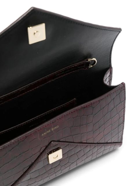 ANINE BING small Elly clutch bag - Red