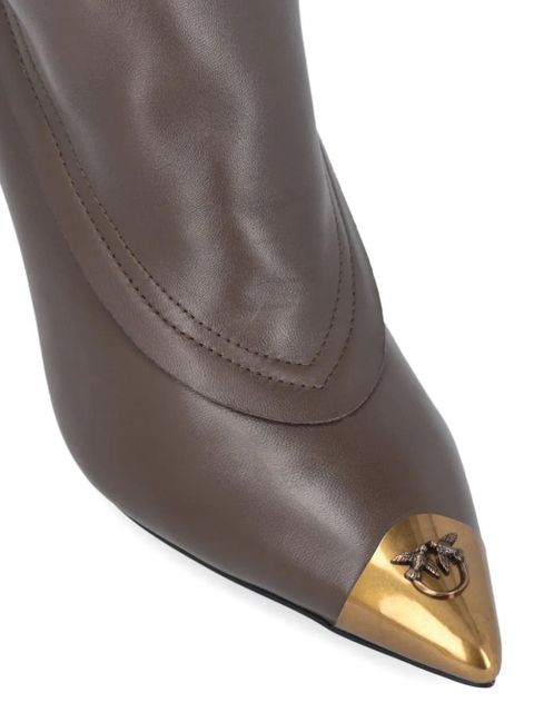 PINKO 70mm Lucy 25 boots - Brown