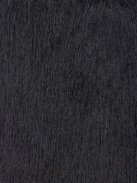 TWINSET fringed mini skirt - Black