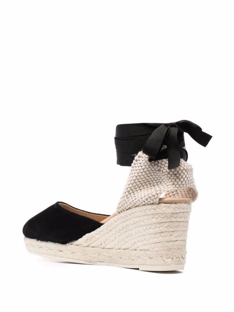 Manebi 75mm espadrilles - Black - zdjęcie produktu nr 2