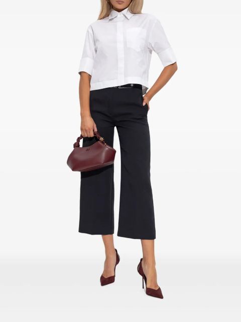 Max Mara belted culotte trousers - Blue - zdjęcie produktu nr 2