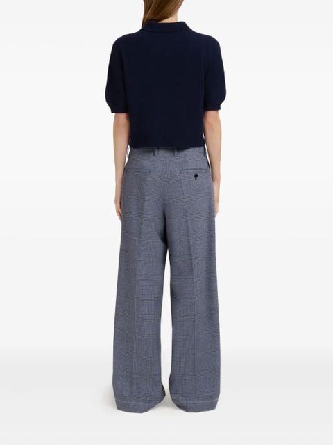 Marni Prince of Wales-check trousers - Neutrals
