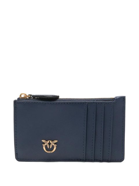 PINKO zip-top cardholder - Blue - zdjęcie produktu nr 1