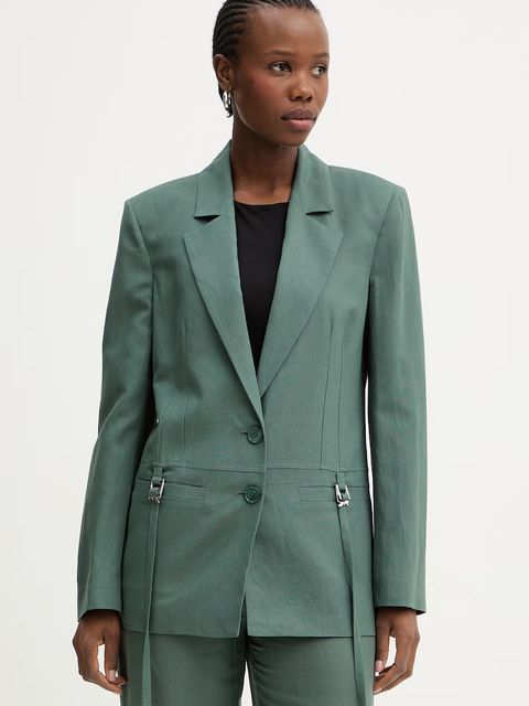 Patrizia Pepe marynarka jednorzędowa damska z wiskozy - zdjęcie produktu nr 1