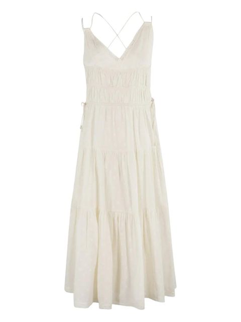 Ulla Johnson Freya tiered dress - White - zdjęcie produktu nr 2