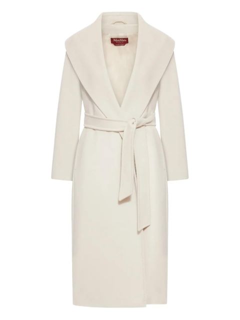 Max Mara belted wool coat - Neutrals - zdjęcie produktu nr 1