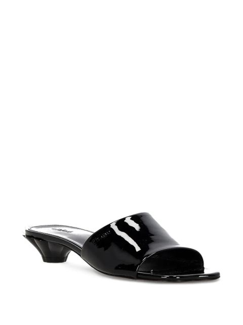 Chloé 25mm leather sandals - Black - zdjęcie produktu nr 2