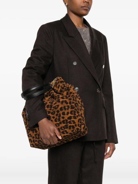 DeMellier chain-handle Miami tote bag - Brown