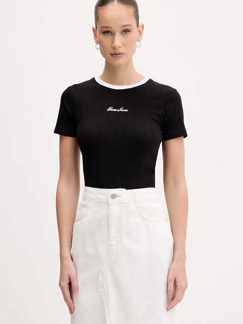 Guess Jeans t-shirt damski - zdjęcie produktu nr 2