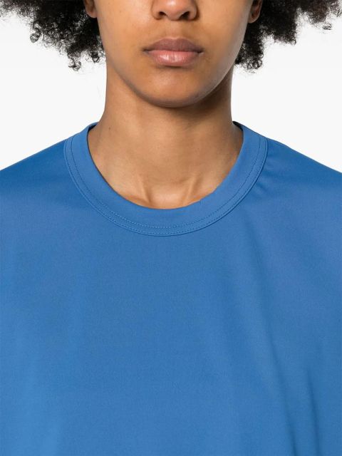 Comme Des Garçons tonal-stitching short-sleeve t-shirt - Blue