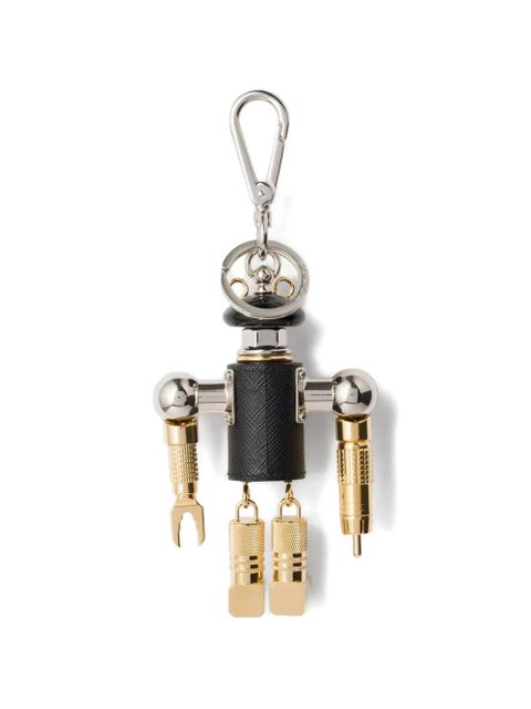 Prada robot charm key ring - Black - zdjęcie produktu nr 2