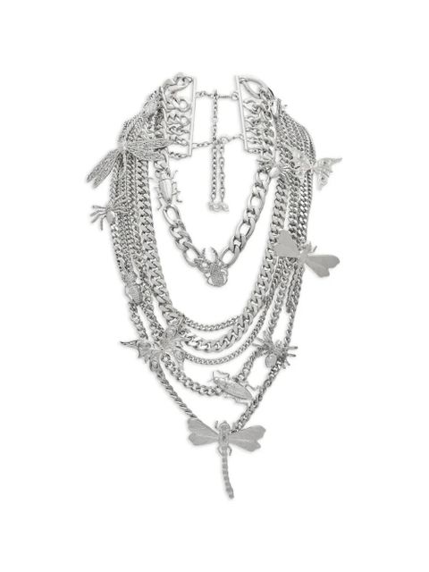 Blumarine layered chain necklace - Silver - zdjęcie produktu nr 1