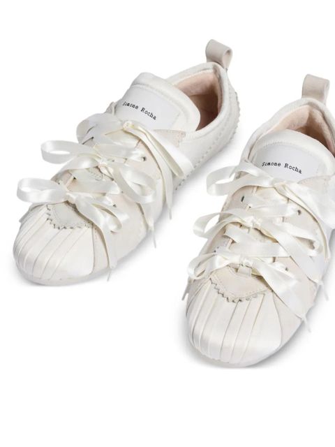 Simone Rocha ballet-style sneakers - White - zdjęcie produktu nr 2