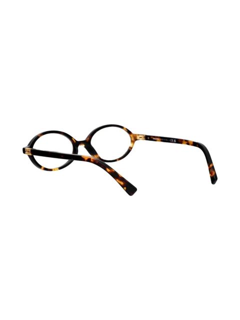 Miu Miu Eyewear round-frame glasses - Brown