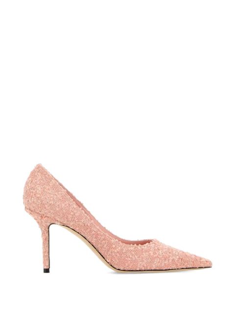 Jimmy Choo tweed love pumps - Pink - zdjęcie produktu nr 1
