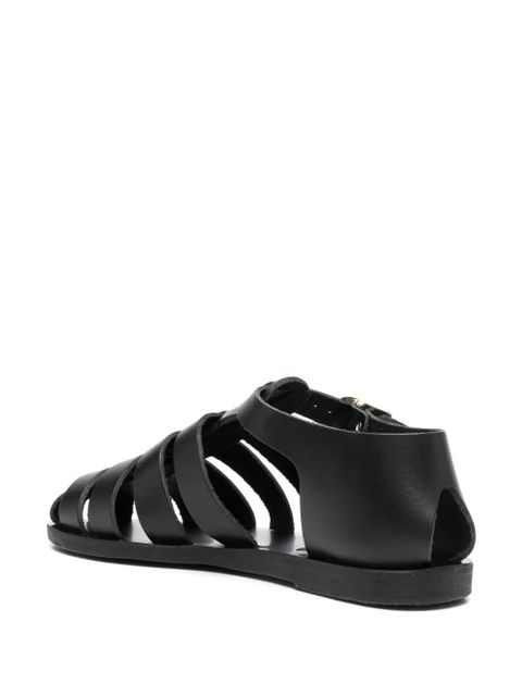 Ancient Greek Sandals Homeria leather sandals - Black - zdjęcie produktu nr 2