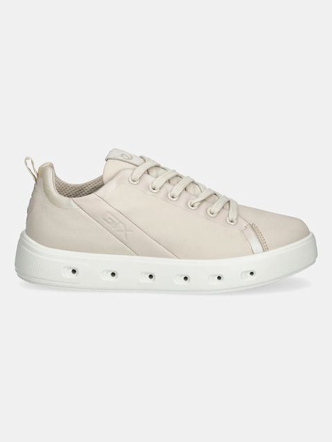 Ecco sneakersy nubukowe Street damskie kolor beżowy 209753-59113