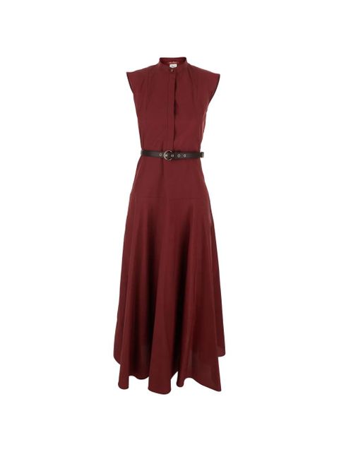Max Mara A-line belted maxi dress - Red - zdjęcie produktu nr 1