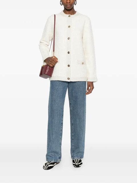 Gucci button pocket cardigan - White - zdjęcie produktu nr 2