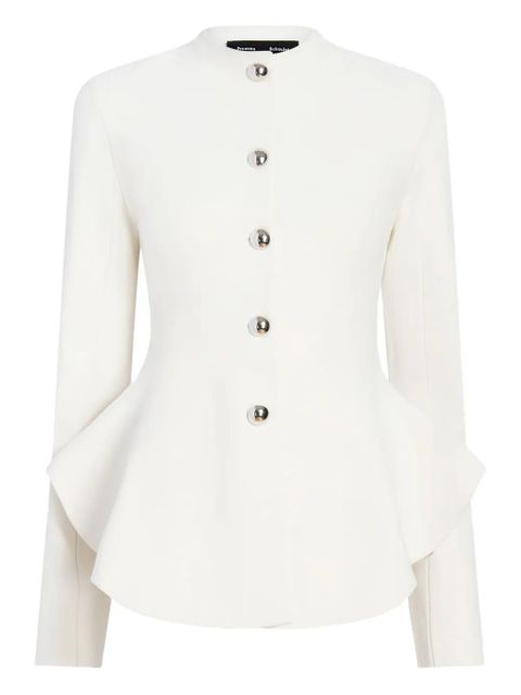 Proenza Schouler Dasha buttoned jacket - White - zdjęcie produktu nr 1