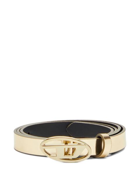 Diesel oval-buckle belt - Gold - zdjęcie produktu nr 1