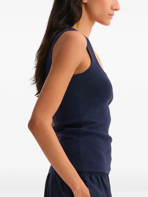 Róhe square-neck sleeveless top - Blue - zdjęcie produktu nr 1