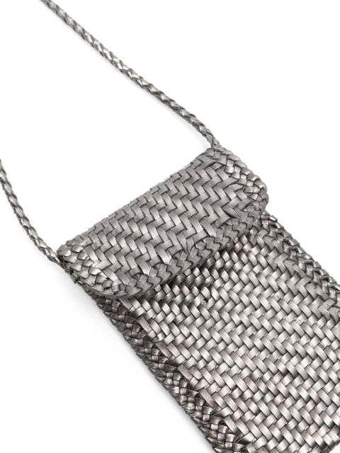 DRAGON DIFFUSION leather phone bag - Green