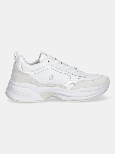 Tommy Hilfiger sneakersy skórzane TH CHUNKY RUNNER PATENT - zdjęcie produktu nr 1